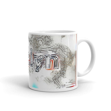 Adelyn Mug Frozen City 10oz left view