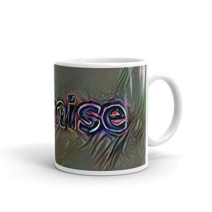 Promise Mug Dark Rainbow 10oz left view