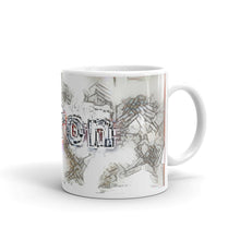 Load image into Gallery viewer, Aaron Mug Frozen City 10oz left view
