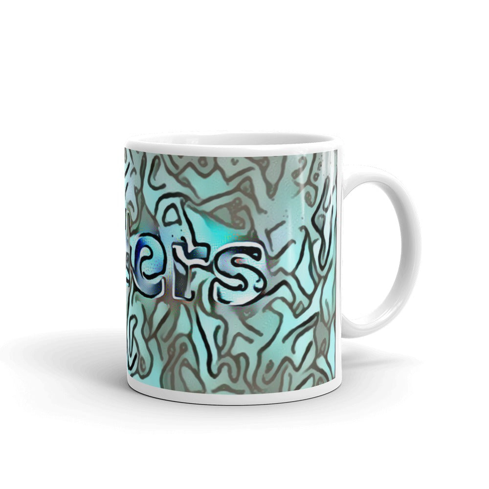 Anders Mug Insensible Camouflage 10oz left view