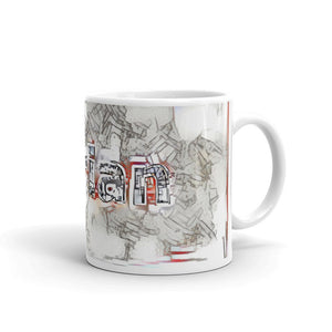 Darian Mug Frozen City 10oz left view