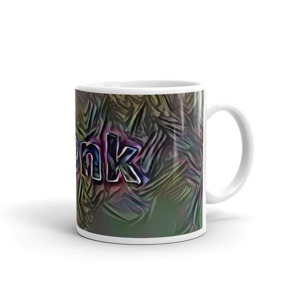 Frank Mug Dark Rainbow 10oz left view