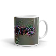 Load image into Gallery viewer, Susanne Mug Dark Rainbow 10oz left view