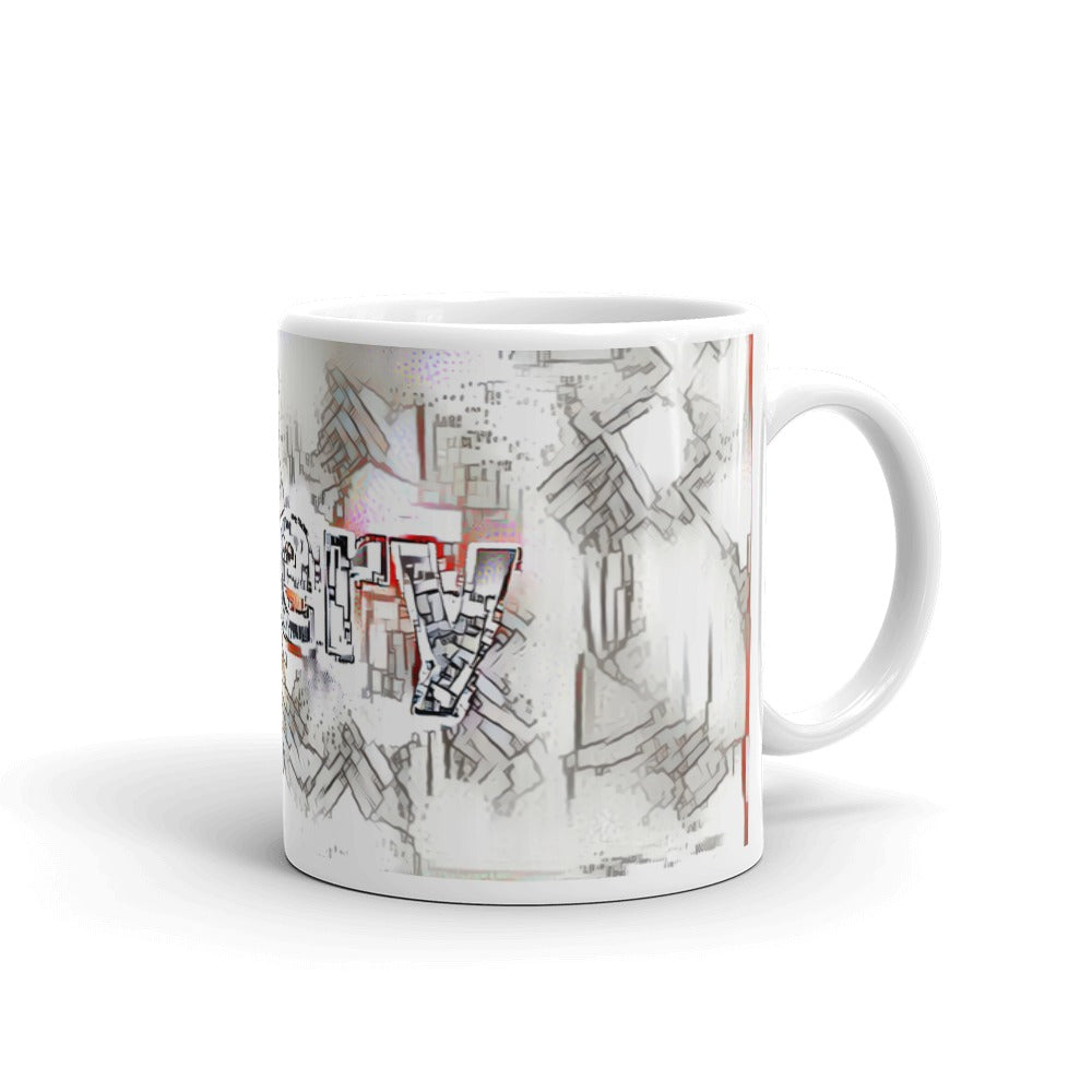 Avery Mug Frozen City 10oz left view
