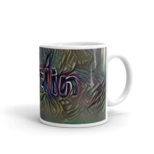 Load image into Gallery viewer, Caitlin Mug Dark Rainbow 10oz left view