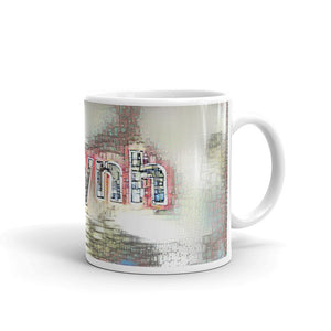 Quynh Mug Ink City Dream 10oz left view