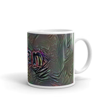 Load image into Gallery viewer, Alan Mug Dark Rainbow 10oz left view