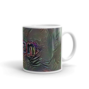 Alan Mug Dark Rainbow 10oz left view