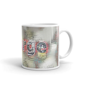 George Mug Ink City Dream 10oz left view