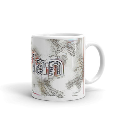 Adrian Mug Frozen City 10oz left view