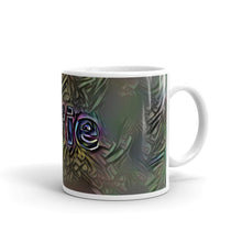 Load image into Gallery viewer, Ollie Mug Dark Rainbow 10oz left view