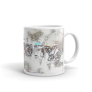 Anthony Mug Frozen City 10oz left view
