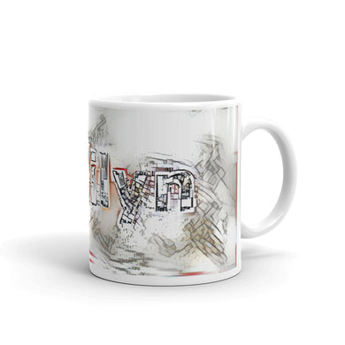 Addilyn Mug Frozen City 10oz left view