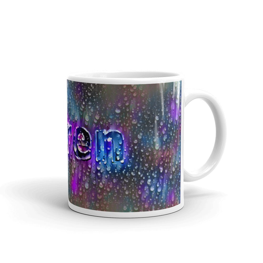 Keren Mug Wounded Pluviophile 10oz left view