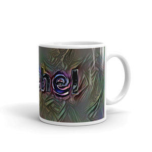 Rachel Mug Dark Rainbow 10oz left view