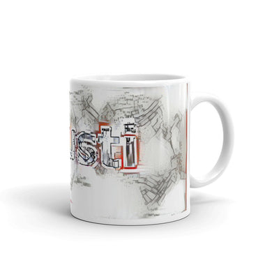 Agusti Mug Frozen City 10oz left view