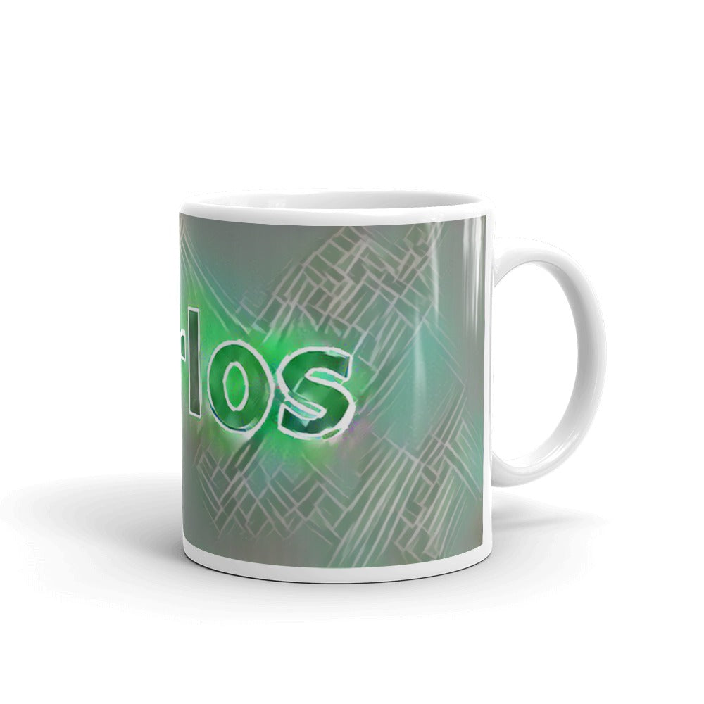 Carlos Mug Nuclear Lemonade 10oz left view