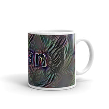 Load image into Gallery viewer, Tuan Mug Dark Rainbow 10oz left view