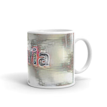 Load image into Gallery viewer, Olivia Mug Ink City Dream 10oz left view