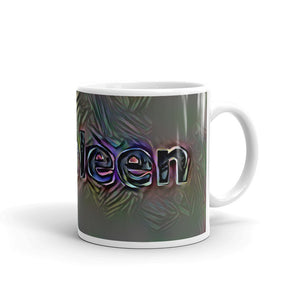 Kathleen Mug Dark Rainbow 10oz left view