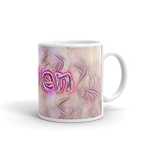 Raven Mug Innocuous Tenderness 10oz left view