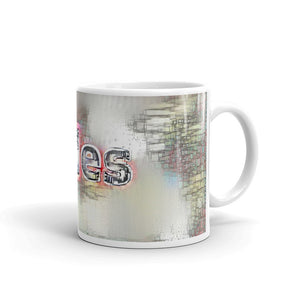 Miles Mug Ink City Dream 10oz left view