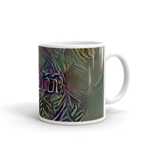 Load image into Gallery viewer, Liam Mug Dark Rainbow 10oz left view