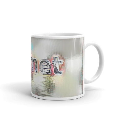 Ahmet Mug Ink City Dream 10oz left view
