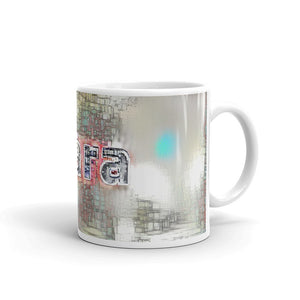 Clara Mug Ink City Dream 10oz left view