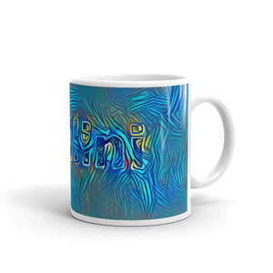 Shalini Mug Night Surfing 10oz left view