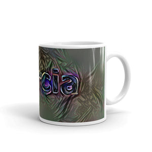 Marcia Mug Dark Rainbow 10oz left view