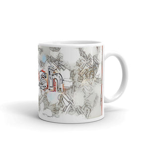 Dash Mug Frozen City 10oz left view