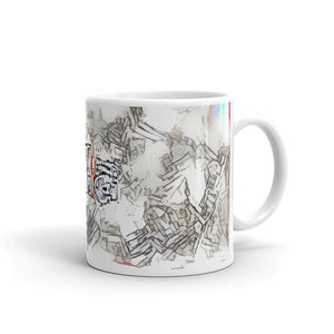 Ella Mug Frozen City 10oz left view
