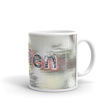 Adrien Mug Ink City Dream 10oz left view
