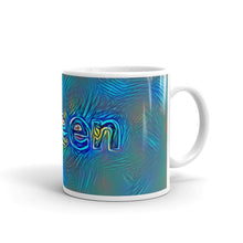 Load image into Gallery viewer, Aileen Mug Night Surfing 10oz left view