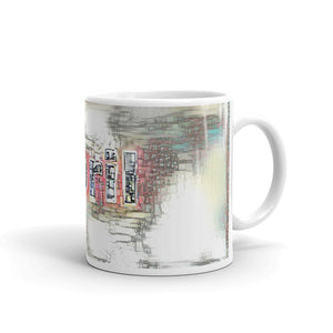 April Mug Ink City Dream 10oz left view