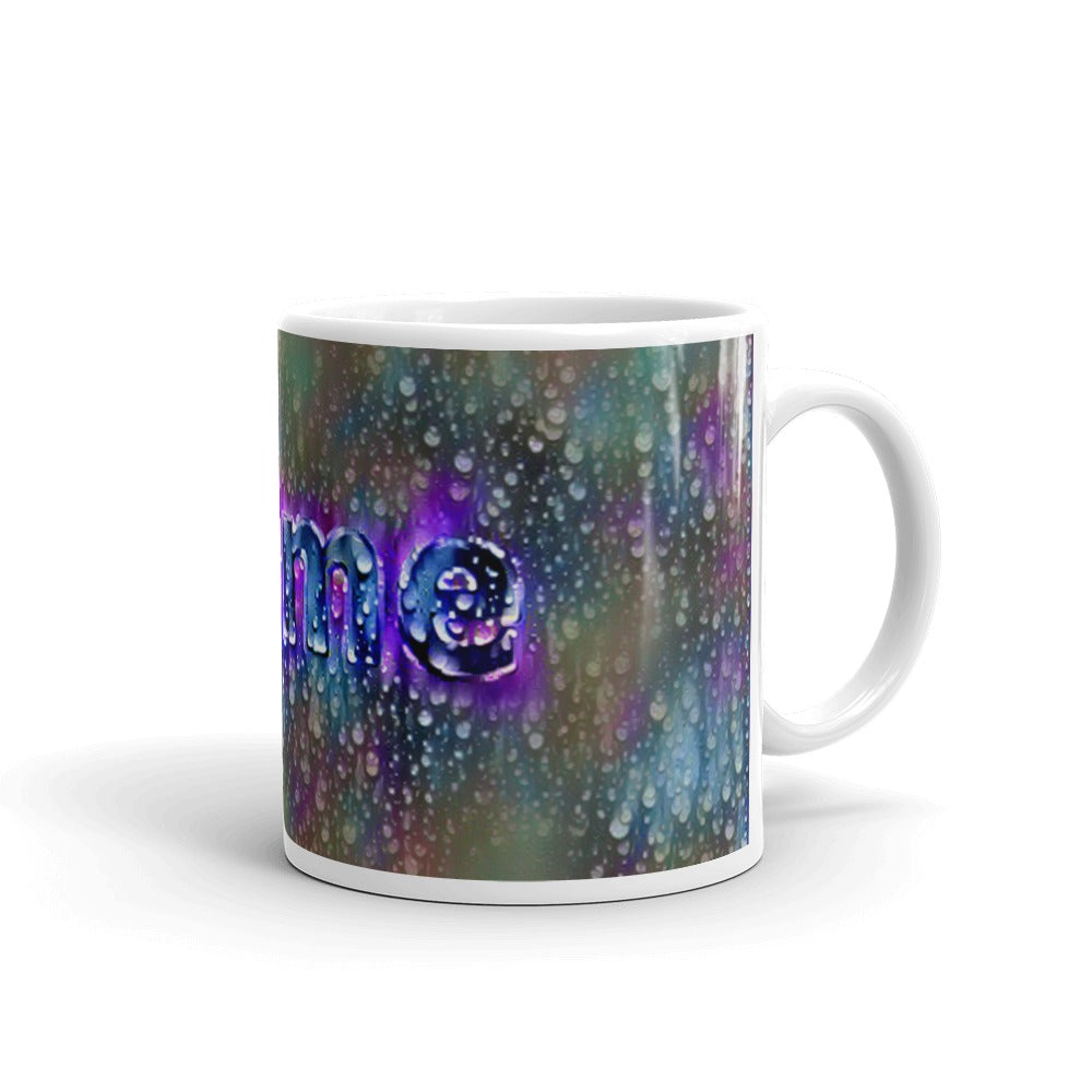 Jaime Mug Wounded Pluviophile 10oz left view