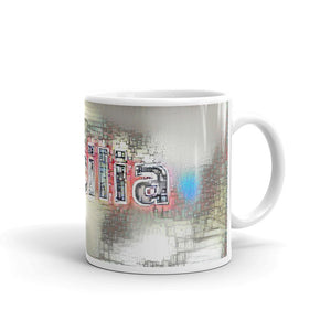 Cecilia Mug Ink City Dream 10oz left view