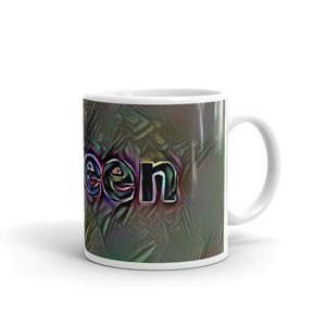Doreen Mug Dark Rainbow 10oz left view