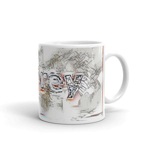 Aubrey Mug Frozen City 10oz left view