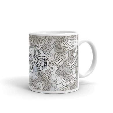 Aliya Mug Perplexed Spirit 10oz left view