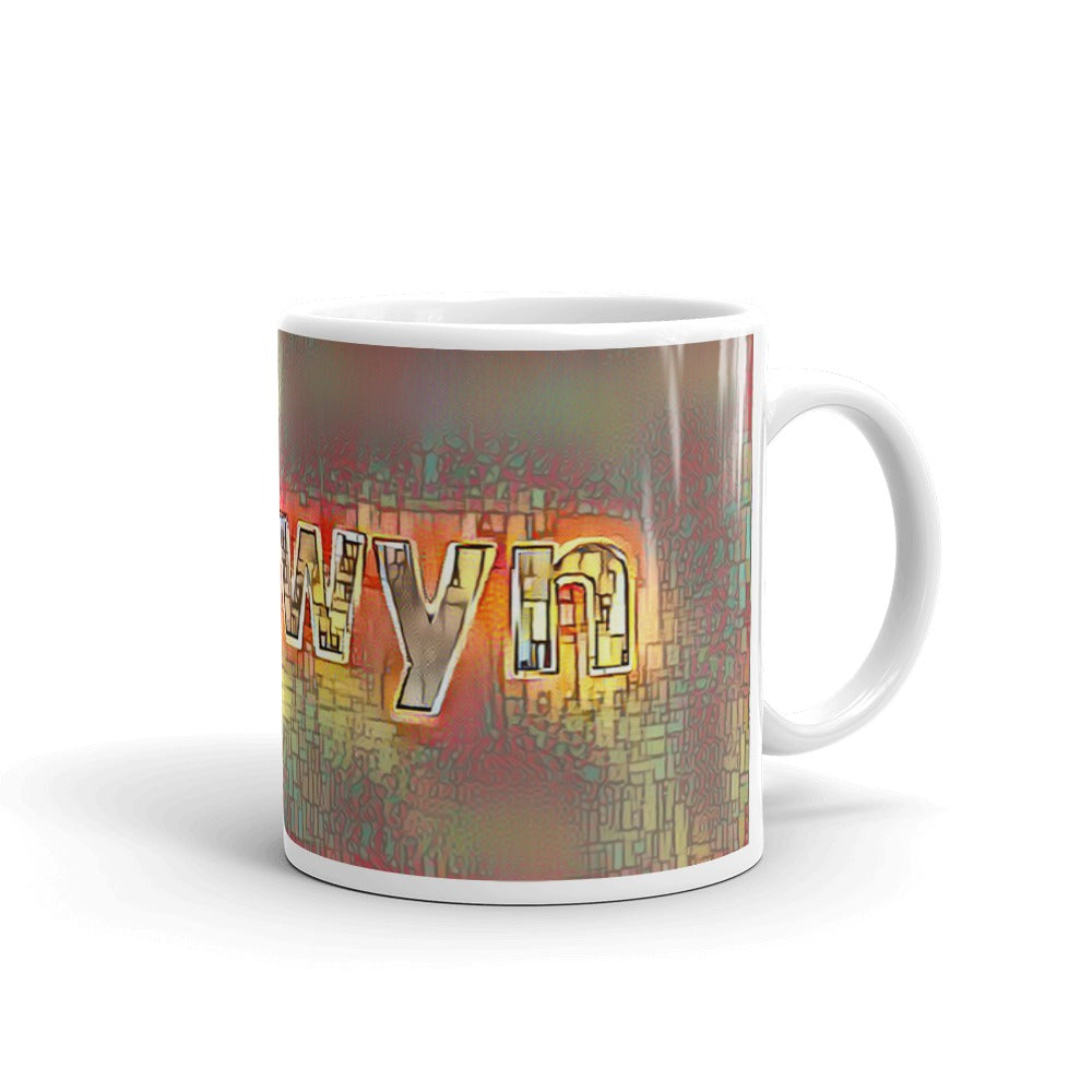 Raewyn Mug Transdimensional Caveman 10oz left view