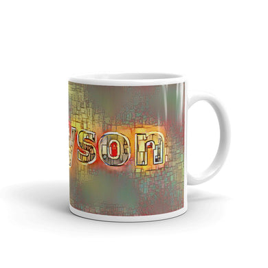 Addyson Mug Transdimensional Caveman 10oz left view