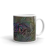Load image into Gallery viewer, Noah Mug Dark Rainbow 10oz left view