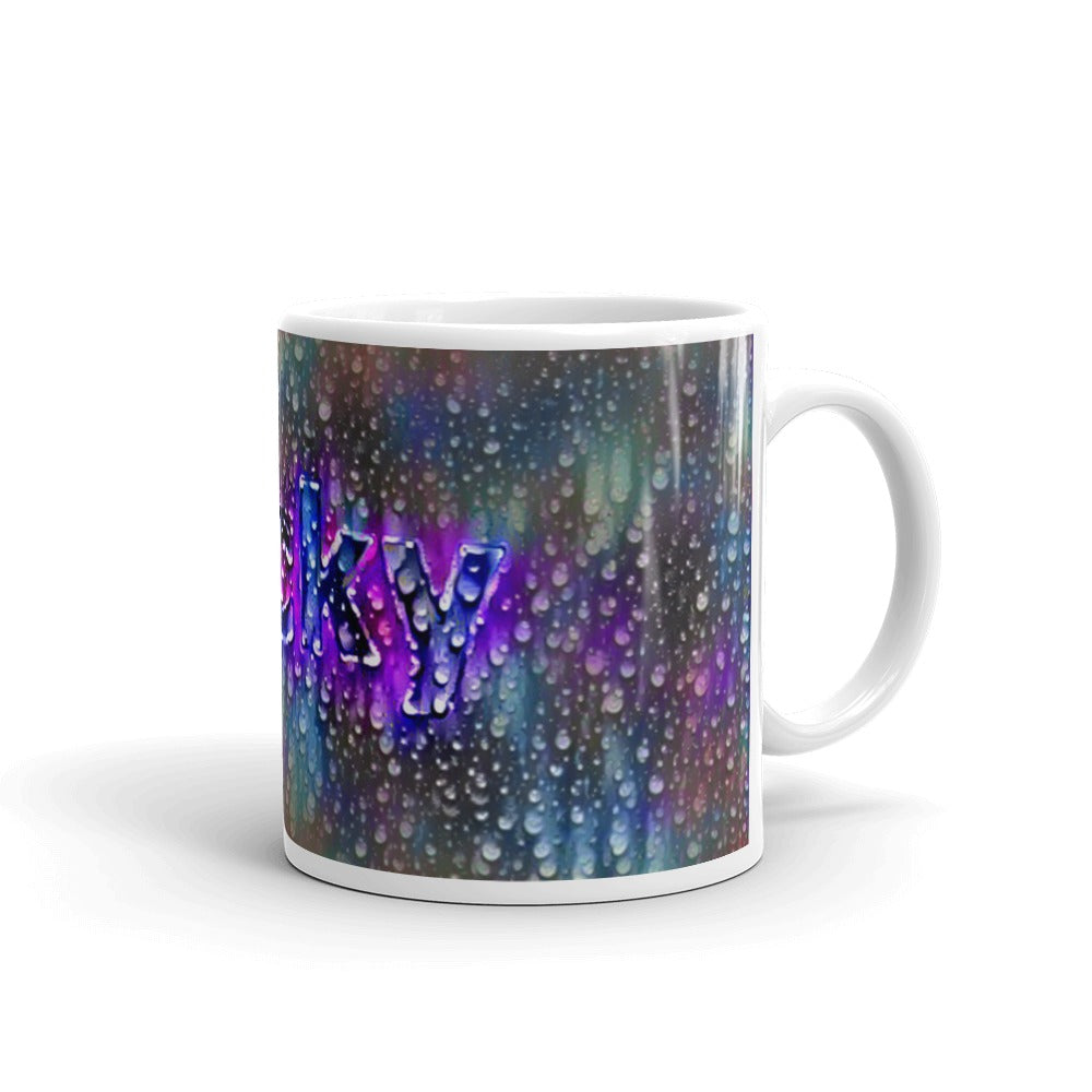Nicky Mug Wounded Pluviophile 10oz left view