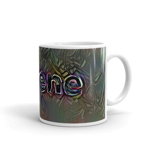 Dalene Mug Dark Rainbow 10oz left view