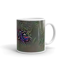 Load image into Gallery viewer, Olive Mug Dark Rainbow 10oz left view