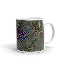 Load image into Gallery viewer, Mila Mug Dark Rainbow 10oz left view