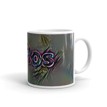 Load image into Gallery viewer, Carlos Mug Dark Rainbow 10oz left view