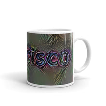 Load image into Gallery viewer, Francisco Mug Dark Rainbow 10oz left view